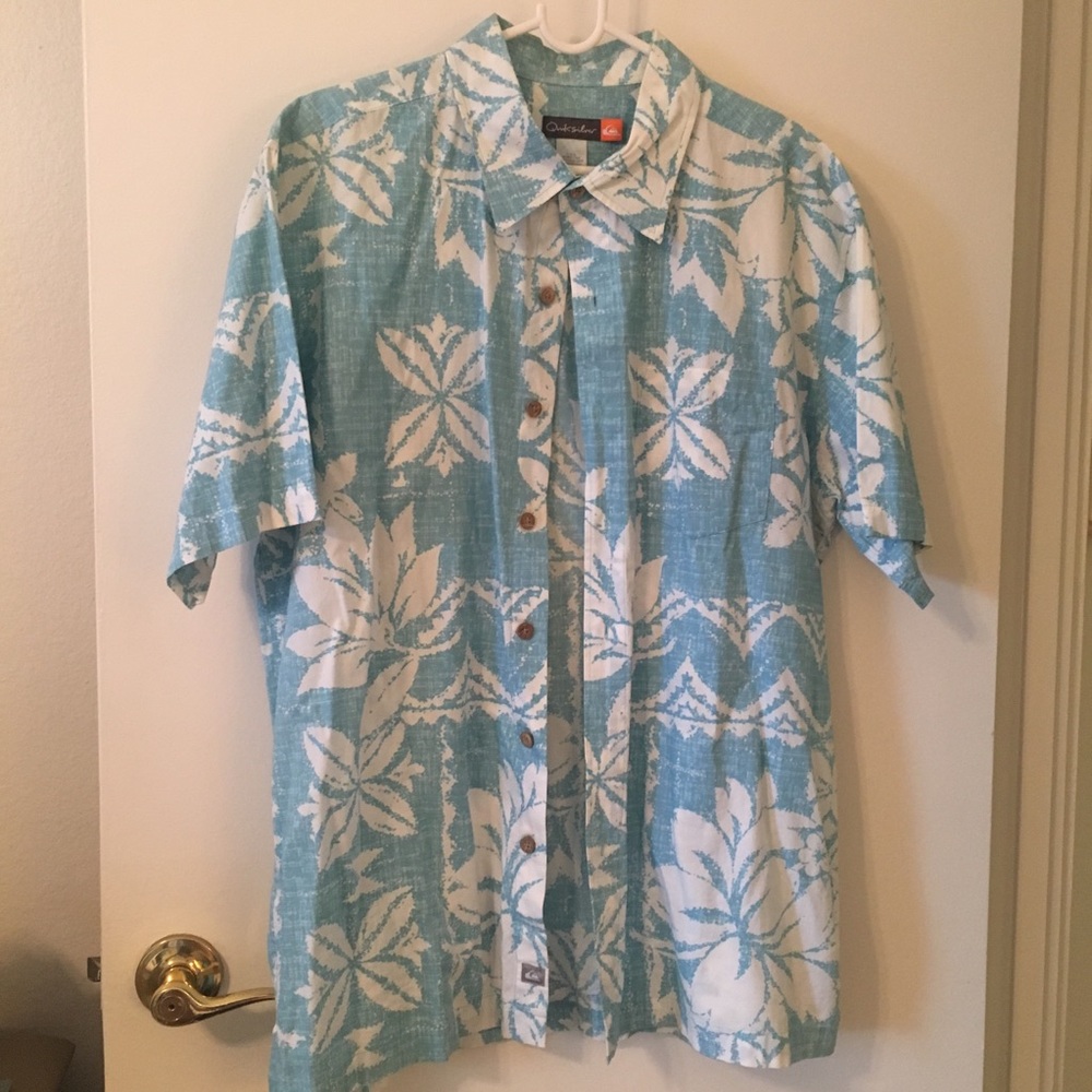 QUIKSILVER Blue ocean shirt